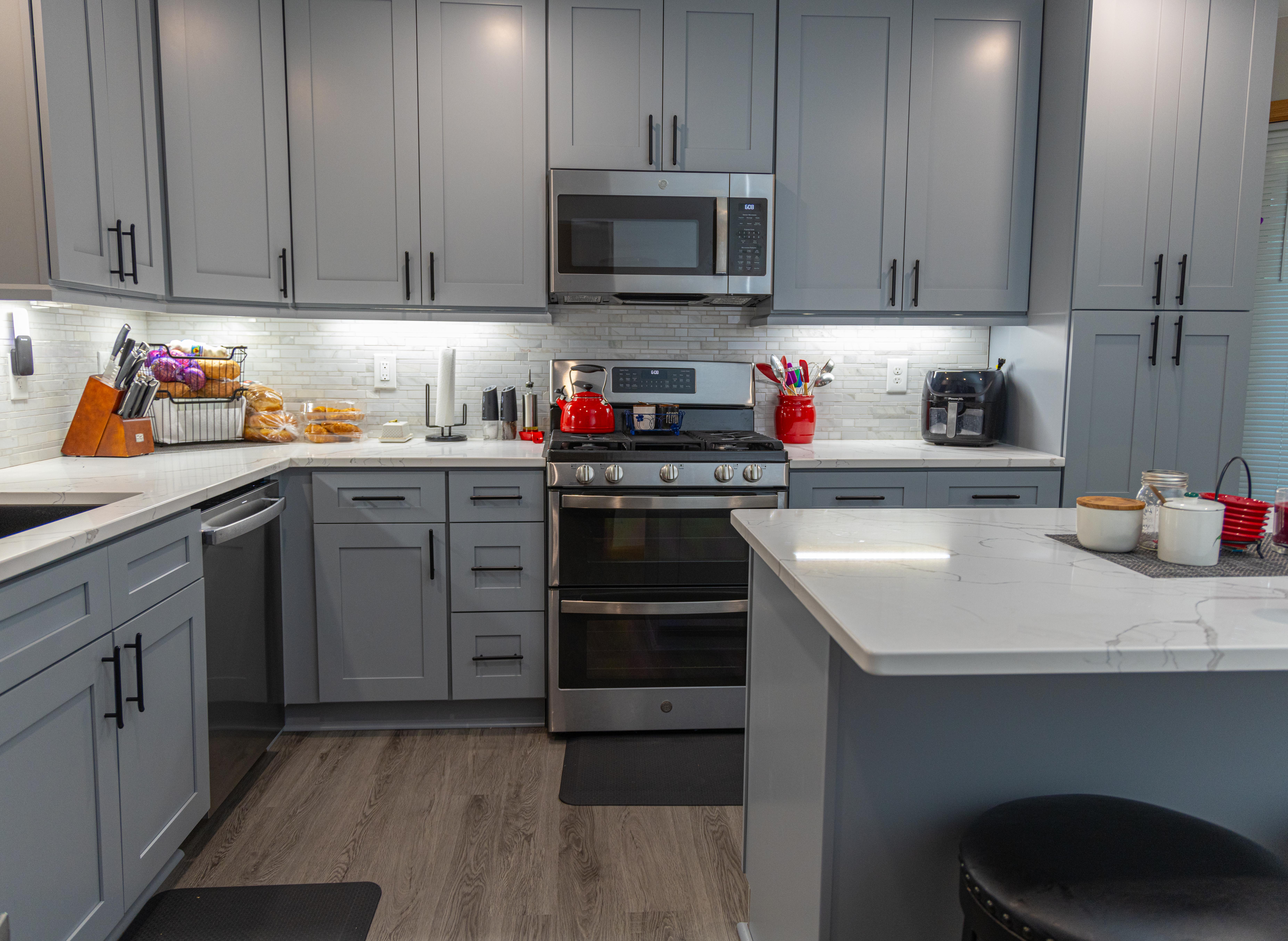 Kitchen remodeling project by Morning Star Remodeling