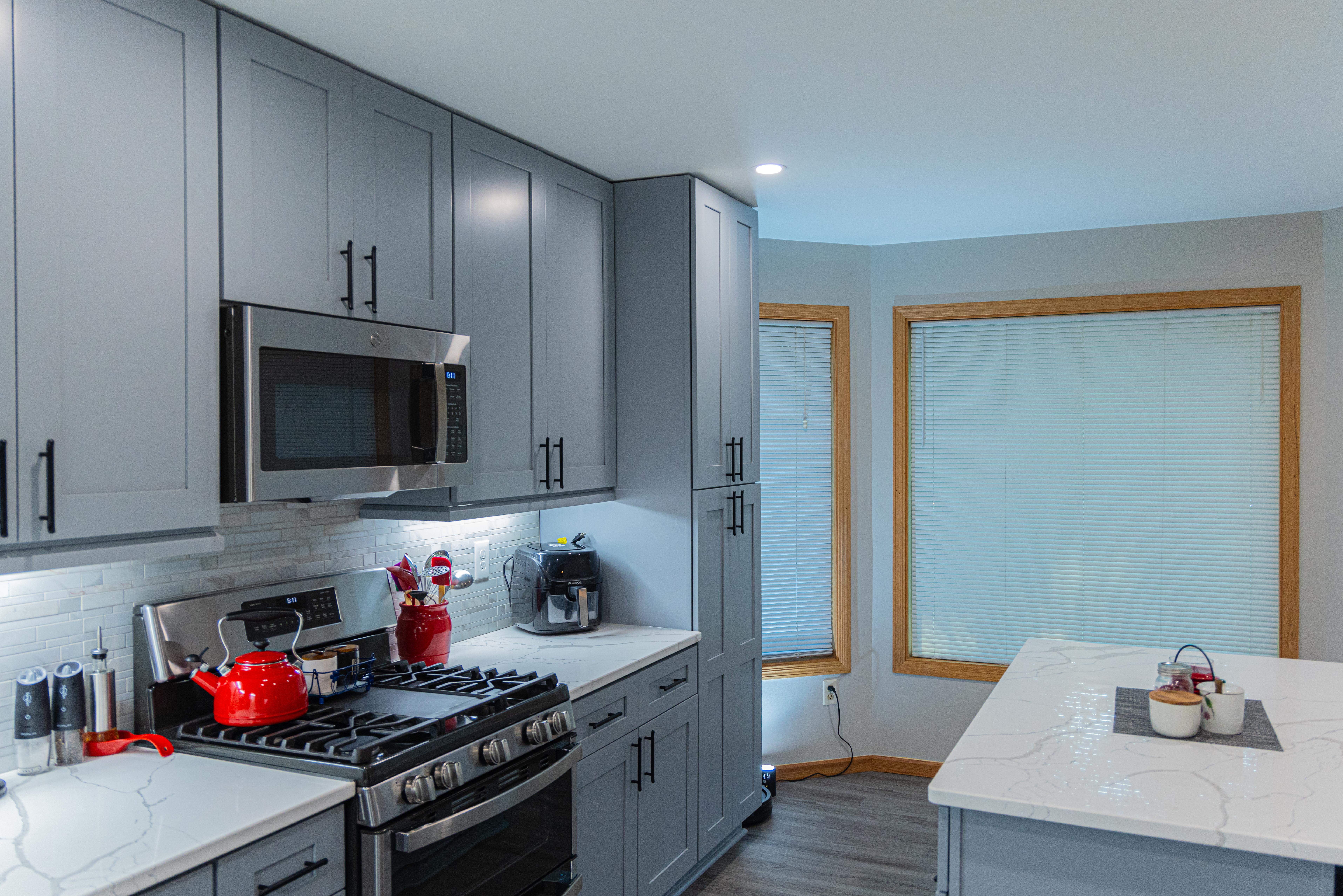 Kitchen remodeling project by Morning Star Remodeling